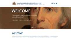 Desktop Screenshot of andrewjackson120.org